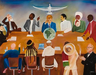 Conferentietafel door Ikahl Beckford
